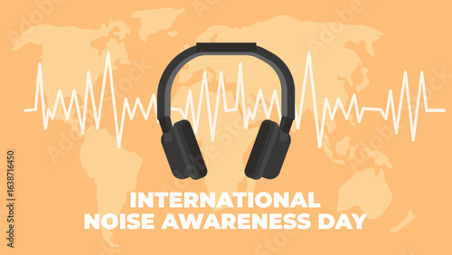 International noise awareness day flyer