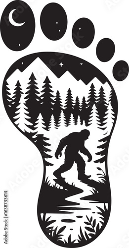 Bigfoot , Big Foot , Wild Monster 