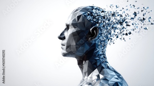 Digital human profile art