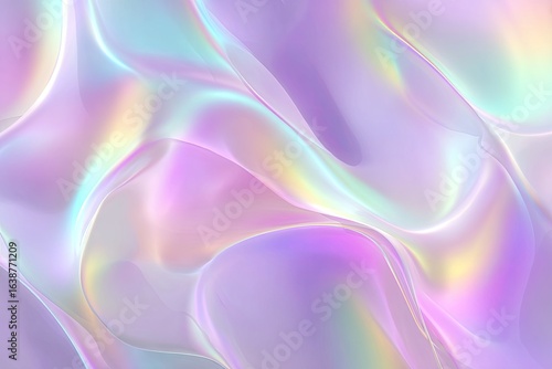 Abstract iridescent pastel fabric texture