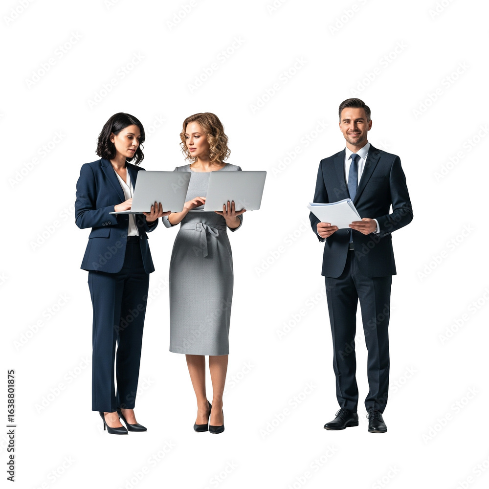 group of business people with laptop group of business people with laptop