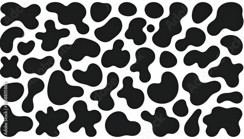 Abstract blob pattern