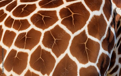 Giraffe fur background image, animal, pattern, banner texture advertisement poster