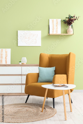 Interior of stylish living ...