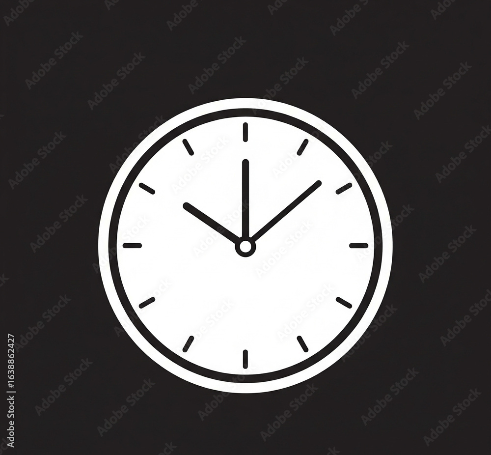 wall clock isolated on white wall clock isolated on white