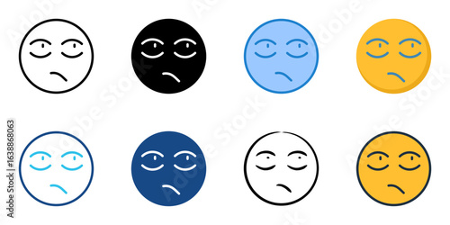Sassy icon set multiple style collection 
