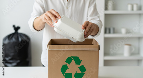Recycling Foam Food Container: Sustainable Living