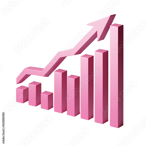 bar graph chart going up with arrow pointing upwards Free Download bar graph chart going up with arrow pointing upwards - GFXLoad