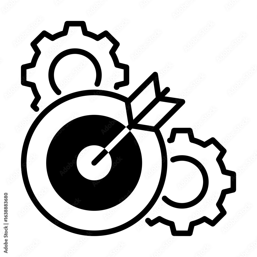 Obraz premium Goal setting 