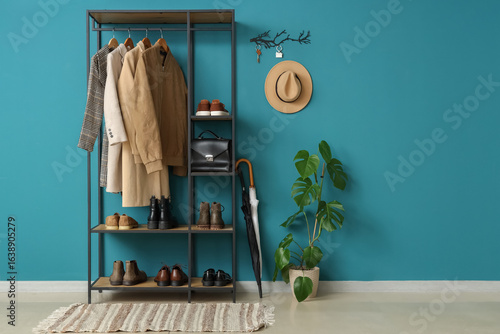 Interior of stylish hall wi...