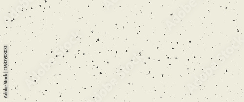 Beige Eggshell Texture. Ecru canvas with spots and grunge flecks. Retro Vector Illustration.