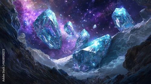 Cosmic crystal landscape