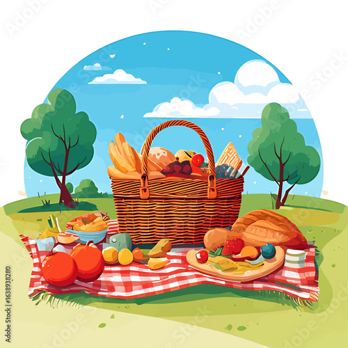 Summer Picnic Basket