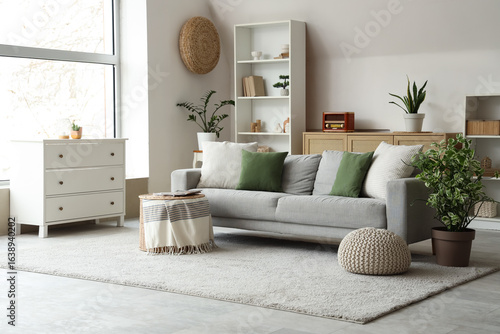 Interior of stylish living ...