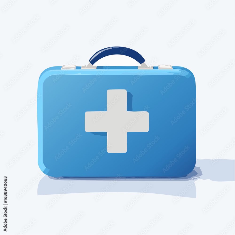 Obraz premium First Aid Kit Illustration