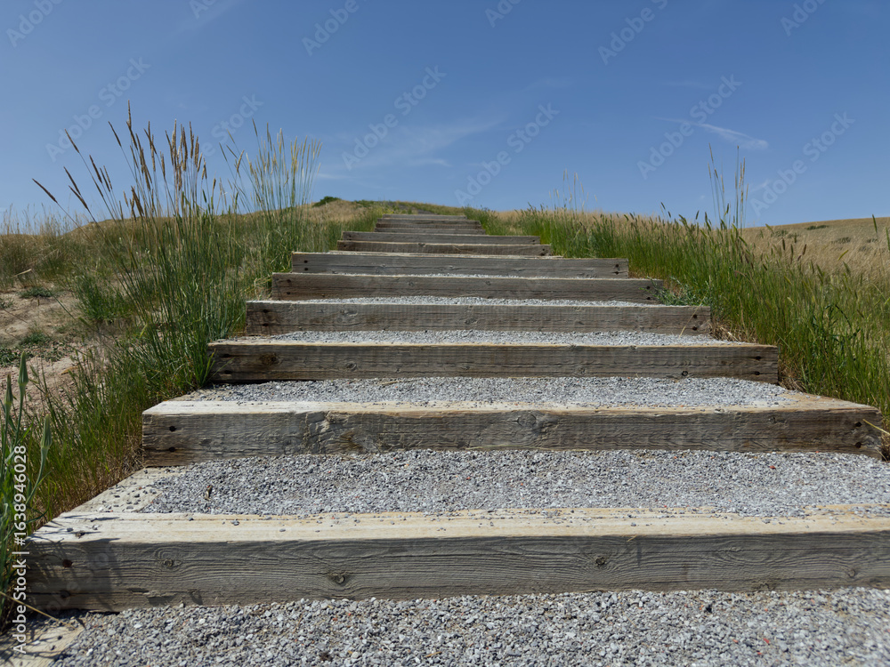 Obraz premium stairs to sky