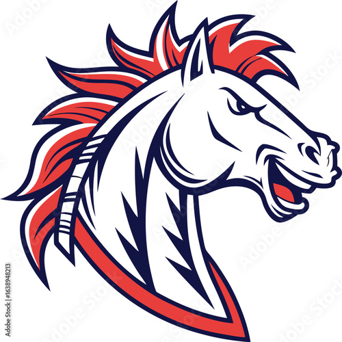 Wallpaper Mural Horse head mascot, Elegant horse logo icons. Royal stallion symbol design. Equine stables sign. Equestrian brand emblems. Vector illustration.	 Torontodigital.ca