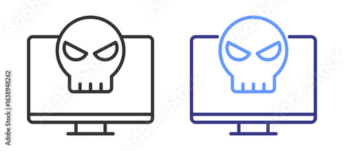 Cybercrime icon color