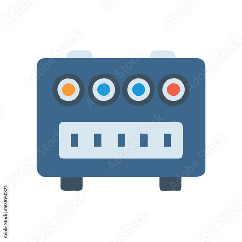  Audio Amplifier Icon for Sound Systems