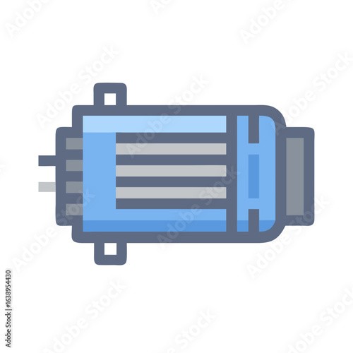  DC Brushless Motor Icon for Efficiency