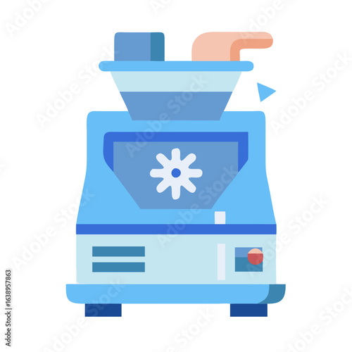  Electric Ice Crusher Icon for Beverages