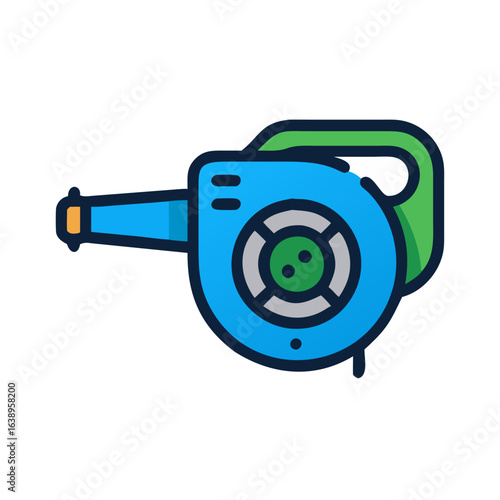  Creative Electric Leaf Blower Design Icon