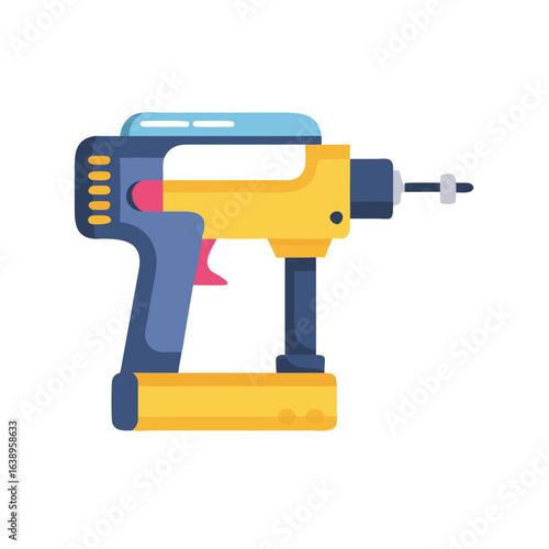  Electric Nail Gun Icon for Construction