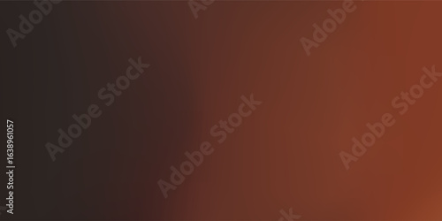 Dark sun burn orange brown hot warm abstrack, Noise intensive Holographic blend blurred smooth transitions tone empty presentation design