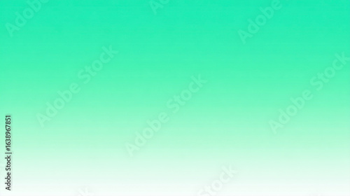 Smooth gradient background transitioning from vibrant teal to soft white, ideal for digital designs