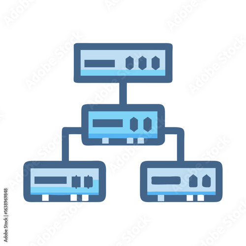 Network Switch Icon for Connectivity