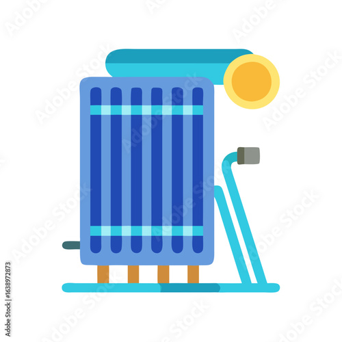  High-Performance Solar Water Heater for Reliability