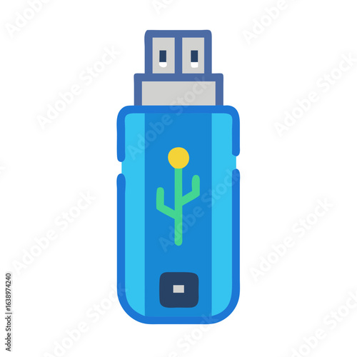  USB Data Logger Icon for Measurement