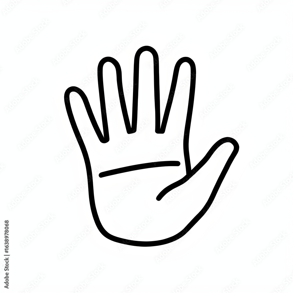 Fototapeta premium hand illustration