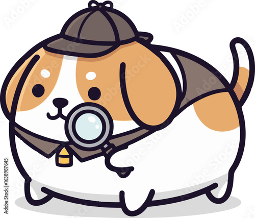 Detective Beagle Puppy - Mochi Snoop