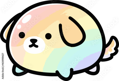 Rainbow Golden Retriever - Colorful Puppy