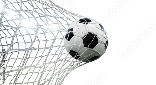 Soccer balls victorious net impact