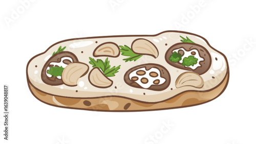 Delicious mushroom toast recipe with garlic and herbs a healthy vegetarian appetizer or snack idea is here