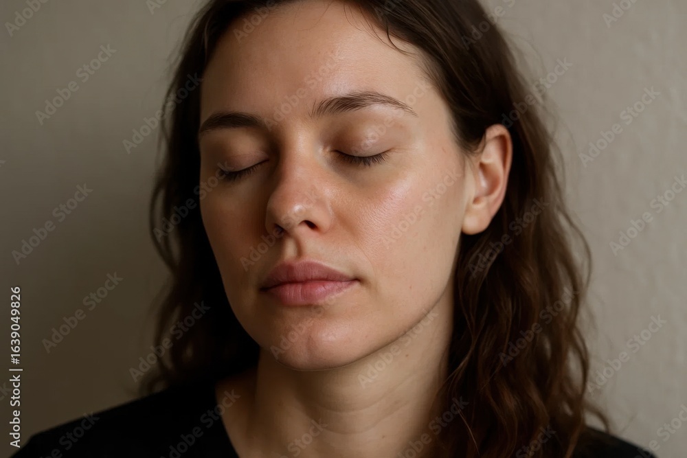 Fototapeta premium A Study of Facial Expressions and Lighting