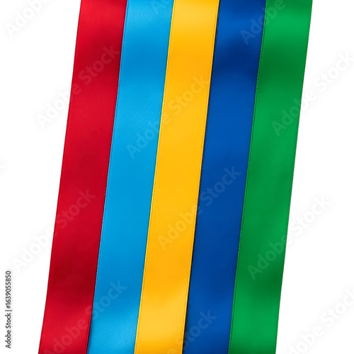 Set of Multicolor Decorative Ribbons Isolated on White Background Free Download Set of Multicolor Decorative Ribbons Isolated on White Background - GFXLoad