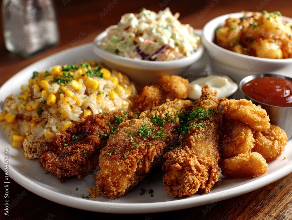 Crispy Fried Chicken & Sides Crispy Fried Chicken & Sides