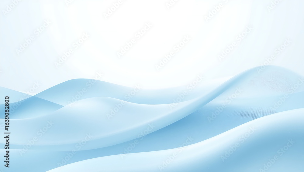 Obraz premium abstract blue wave background