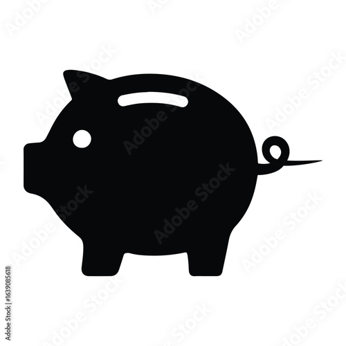 piggy bank on a white background