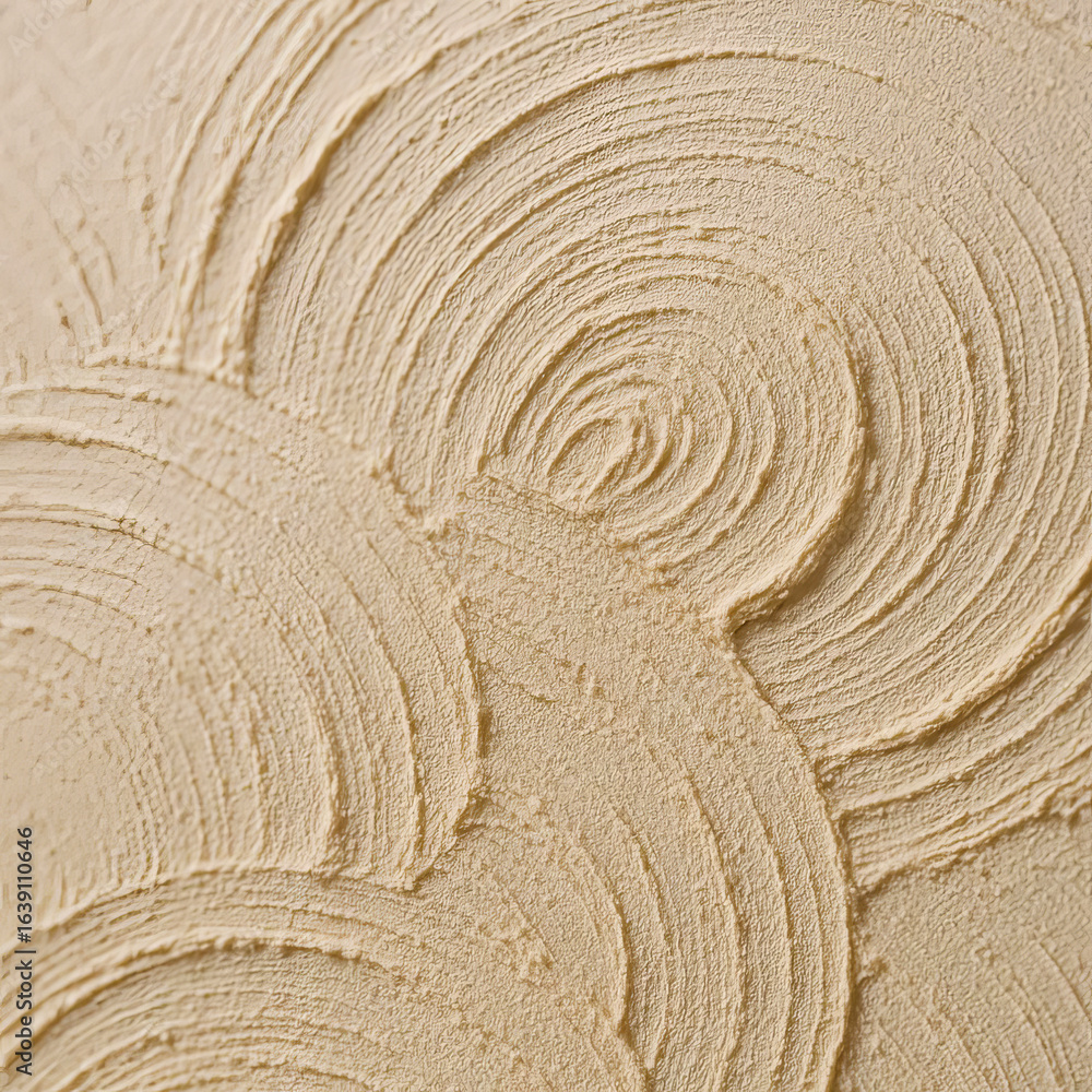 Fototapeta premium Troweled plaster surface close-up