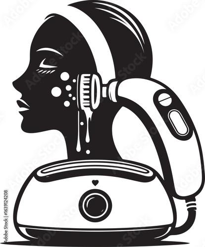 iron cartoon illustration