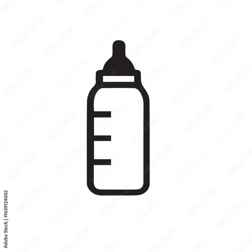 An isolated vector illustration of a blank plastic bottle containing a clear liquid, perfect for holding water or a cleaning spray An isolated vector illustration of a blank plastic bottle containing a clear liquid, perfect for holding water or a cleaning spray