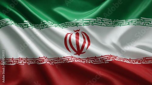 The national flag of iran  symbolism and design elements of a rich cultural heritage