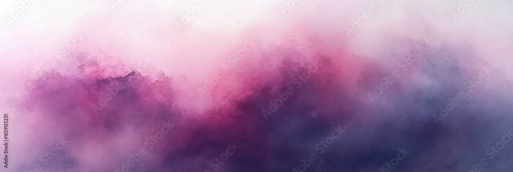 Fototapeta premium Abstract textured gradient with soft, blended shades of pink, purple, and deep blue creating a dreamy and calming atmosphere