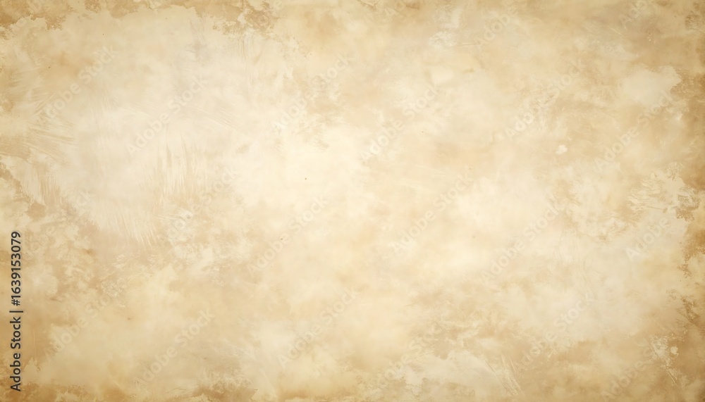 Aged, textured surface in light beige tones.