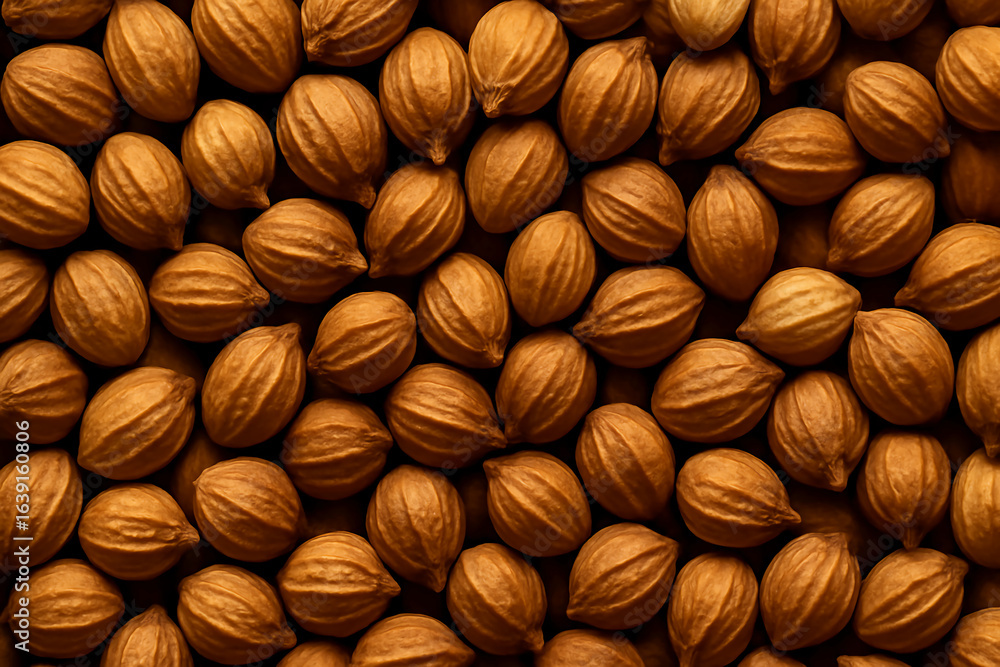 A close-up view of numerous brown seeds arranged closely together, showcasing their textured surfaces and uniform shape. A close-up view of numerous brown seeds arranged closely together, showcasing their textured surfaces and uniform shape.