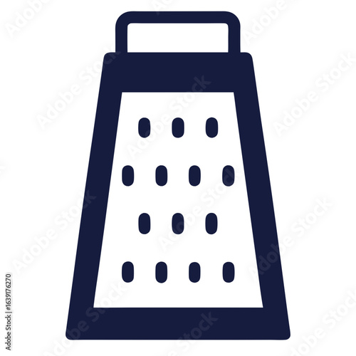 plastic grater isolated on white background